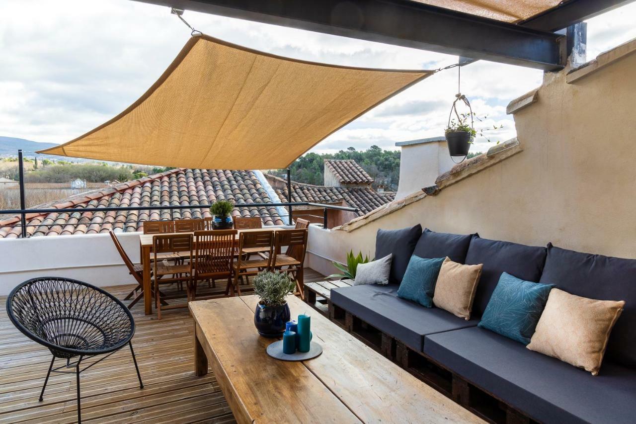 Hotel La Terrasse De Tiss Bédoin Exterior foto